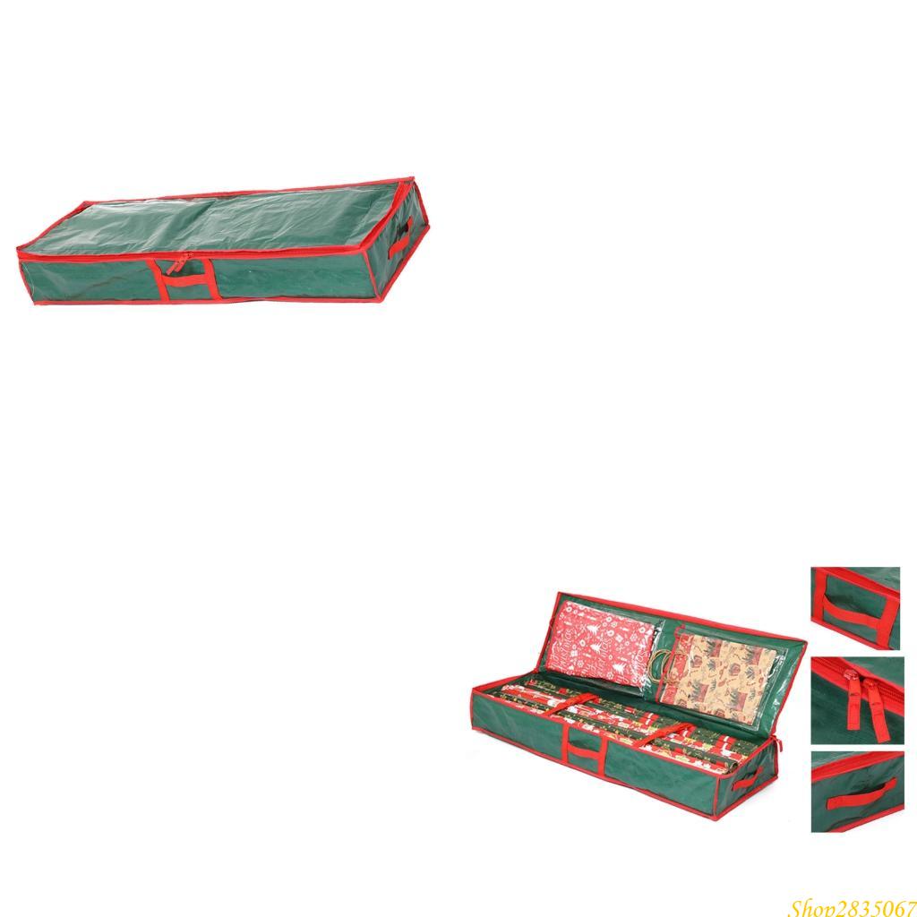 Papercraft Supply Ribbon - Christmas Decoration Storage Bag PE Fabric
