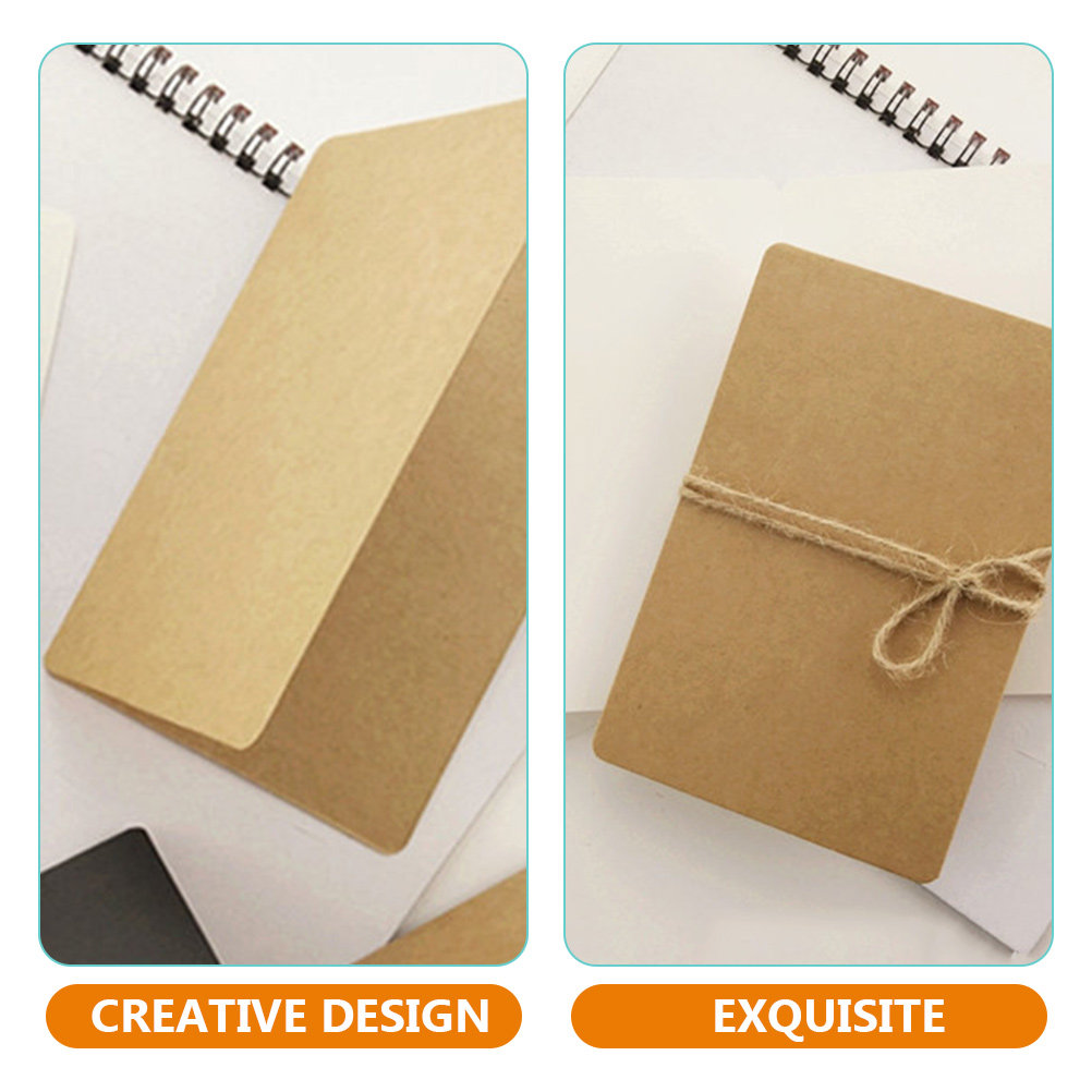 20Pcs Rustic Blank Cards Kraft - огляд і ціна Papercraft Supply Invitation