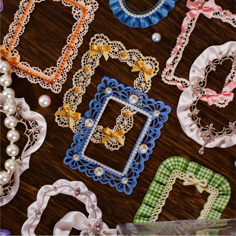 8 Sheets Vintage Ribbon Border - огляд і ціна Papercraft Supply Ribbon