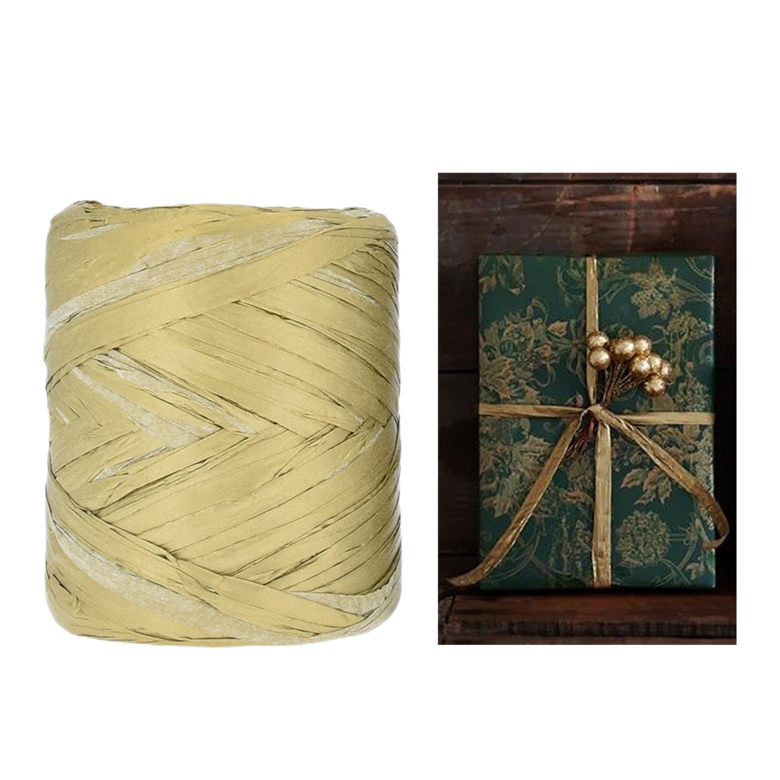 DIY Raffia Paper Ribbon Bulk C - огляд і ціна Papercraft Supply Ribbon