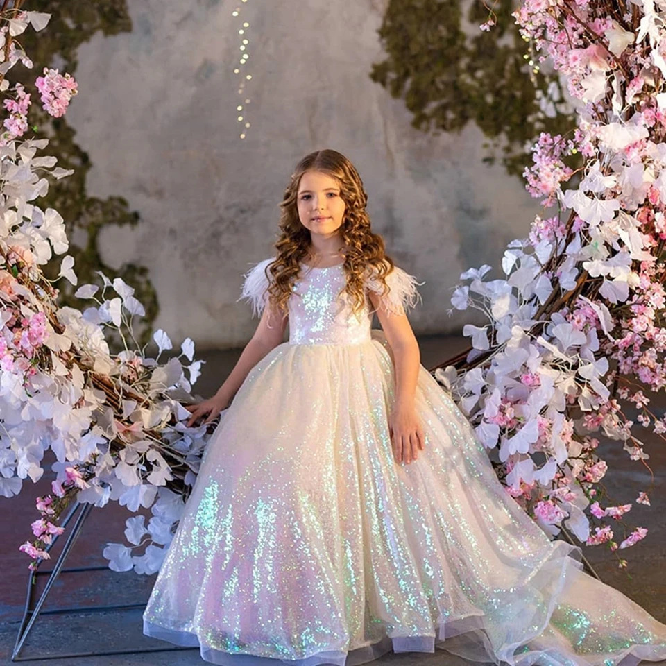 Customized Glitter Flower Girl - огляд і ціна Birthday Sash Glitter