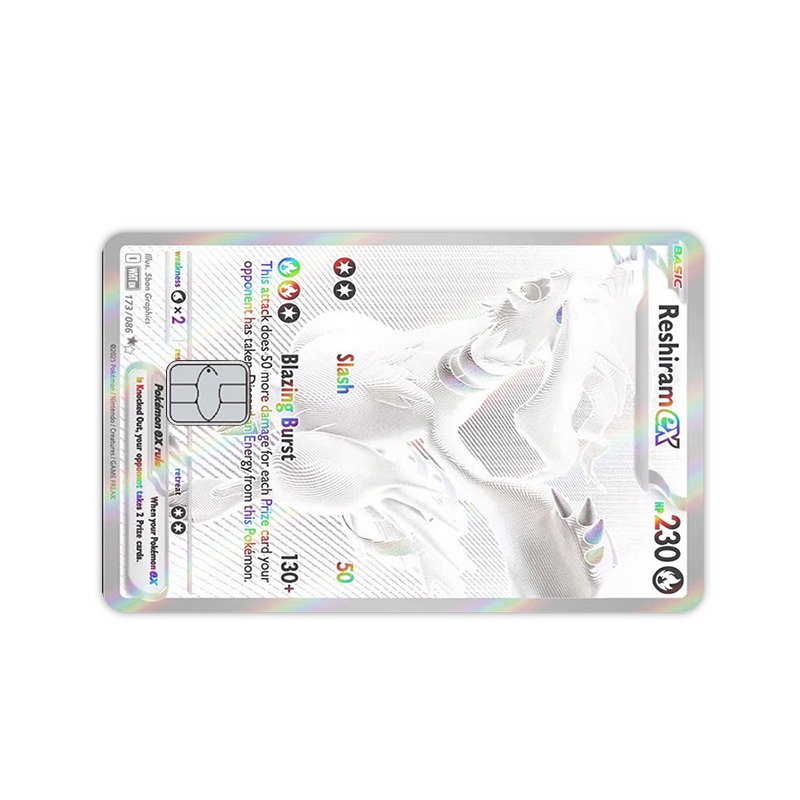 White Flare PTCG Card Sticker  - огляд і ціна Event Supplies