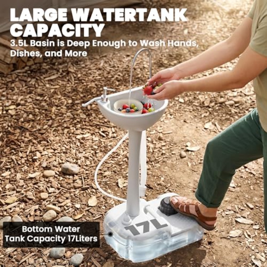 Portable camping sink for RV a - огляд і ціна Event & Party Supply