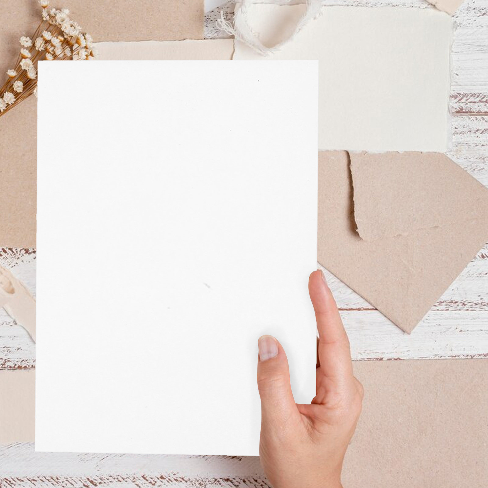 50Pcs Thick White Card Stock P - огляд і ціна Papercraft Supply Invitation