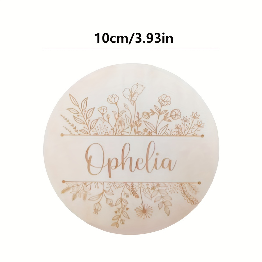 Personalized Floral Engraved N - огляд і ціна Eve Party