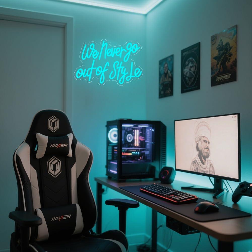 We Never Go Out Of Style Neon  - огляд і ціна Neon Sign Party