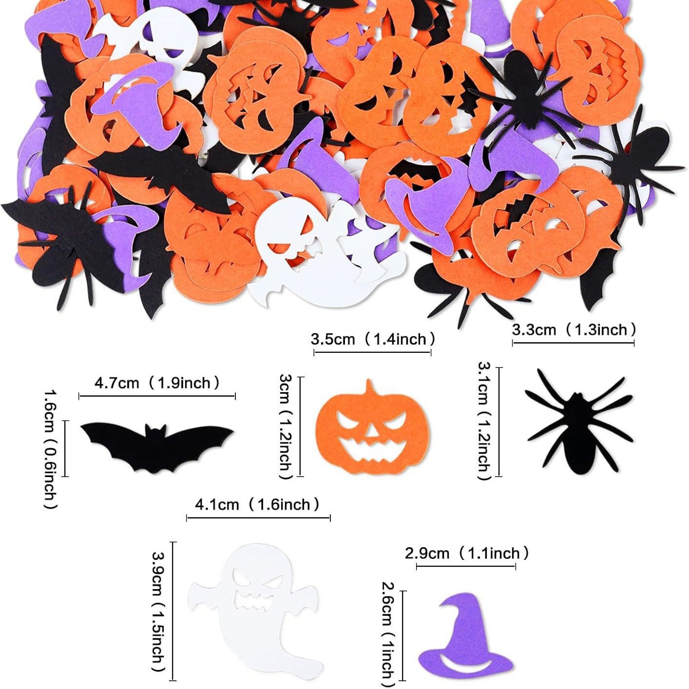 Halloween Party Decorations Co - огляд і ціна Papercraft Supply Confetti