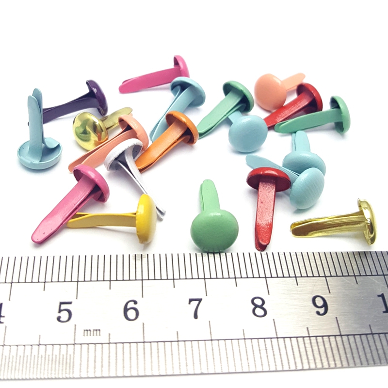 500pcs 8mm Metal Brads Scrapbo - огляд і ціна Papercraft Supply Invitation