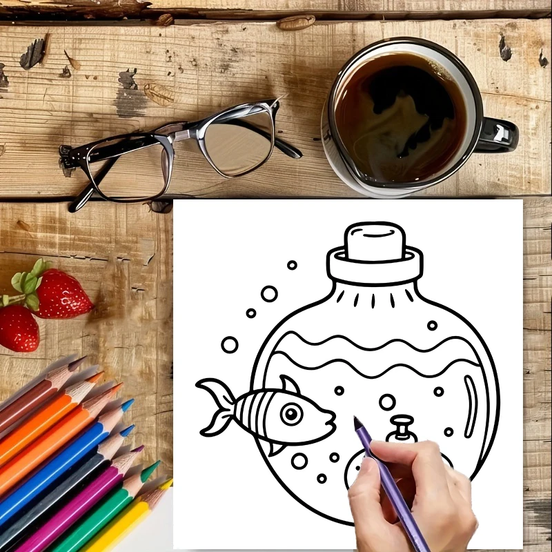 Coloring Book Magic Jar for Ad - огляд і ціна Event Supplies