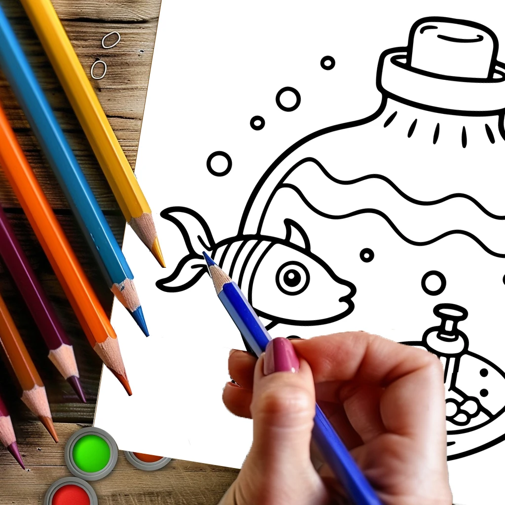 Coloring Book Magic Jar for Ad - огляд і ціна Event Supplies