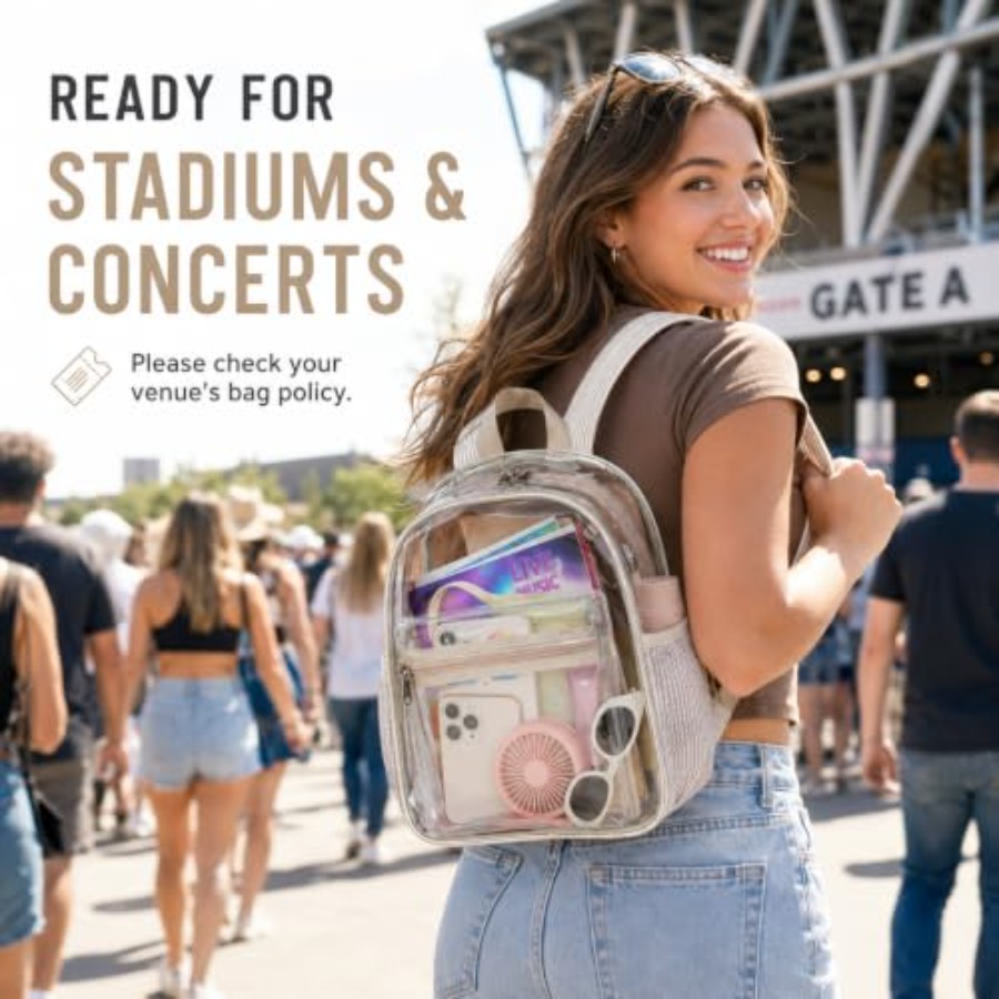 Mini Clear Backpack for Stadiu - огляд і ціна Event & Party Supply Photos