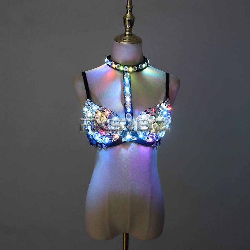 Nightclub Ds Sexy LED Bra Colo - огляд і ціна Event Party Dj