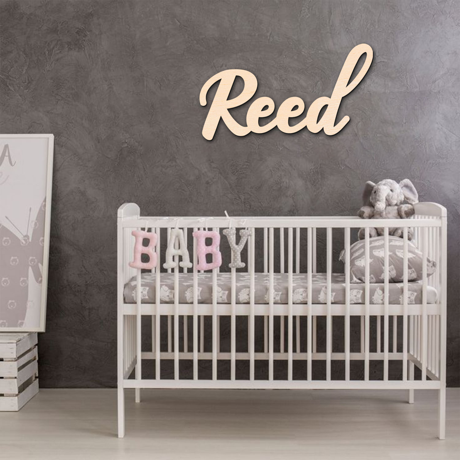 1pc personalized wooden surnam - огляд і ціна Eve Party