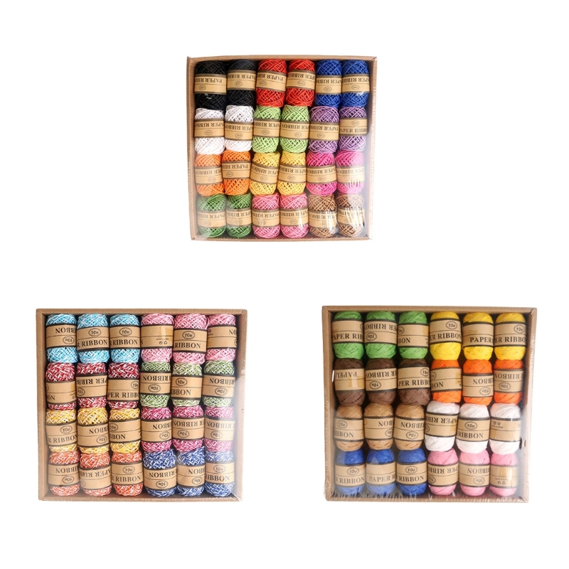  Multicolored Paper Cord Craft - огляд і ціна Papercraft Supply Ribbon