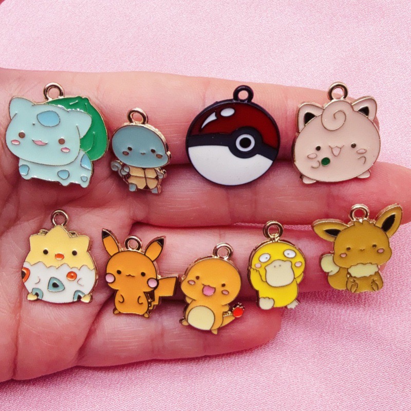 10pcs Cartoon Drip Oil Jewelry - огляд і ціна Event Party