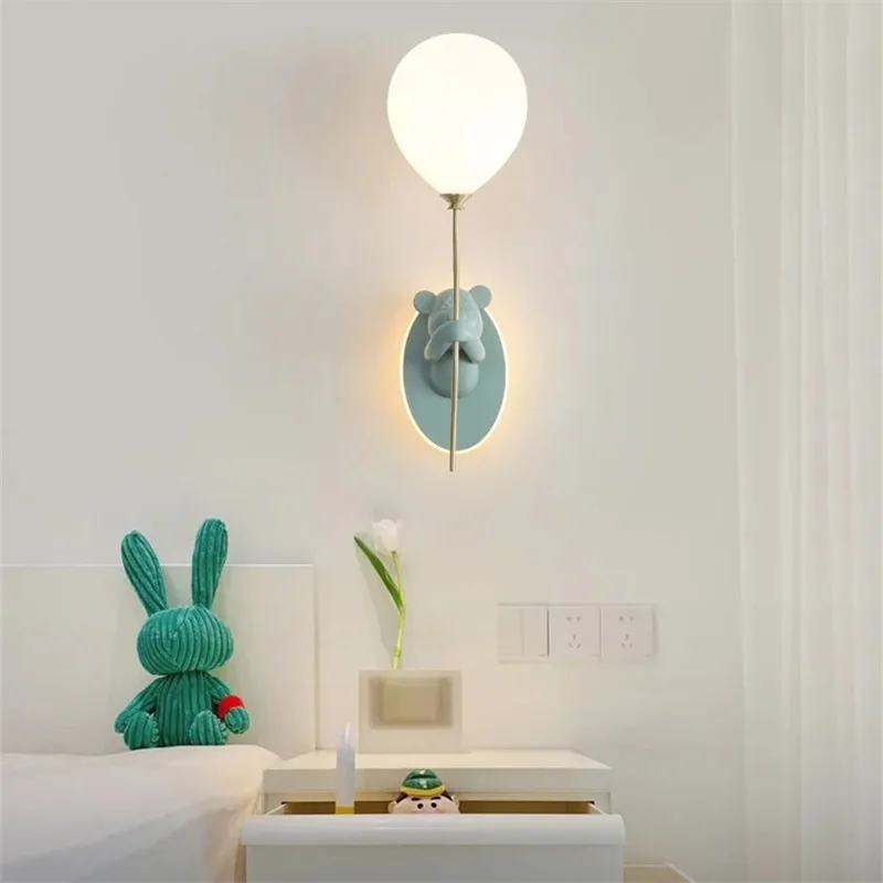 Creative Bear Wall Light Carto - огляд і ціна Led Balloon Light