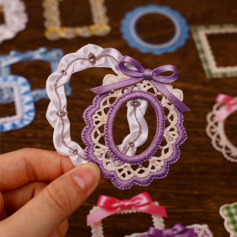 1pack/8pcs Vintage Ribbon Bord - огляд і ціна Papercraft Supply Ribbon
