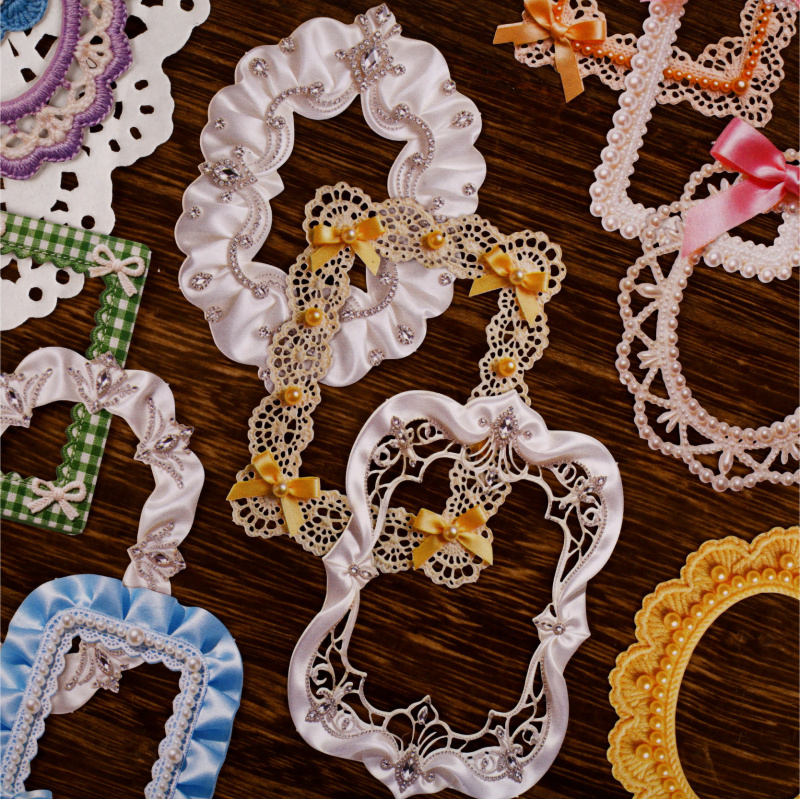 1pack/8pcs Vintage Ribbon Bord - огляд і ціна Papercraft Supply Ribbon