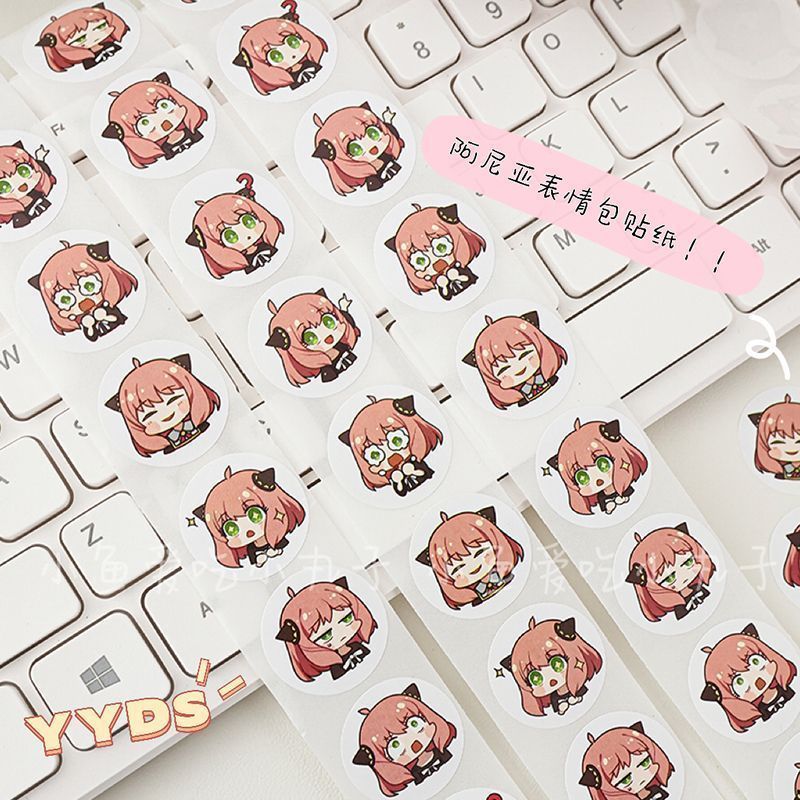 500PCS Spy Family Ania Cute Cu - огляд і ціна Event Supplies