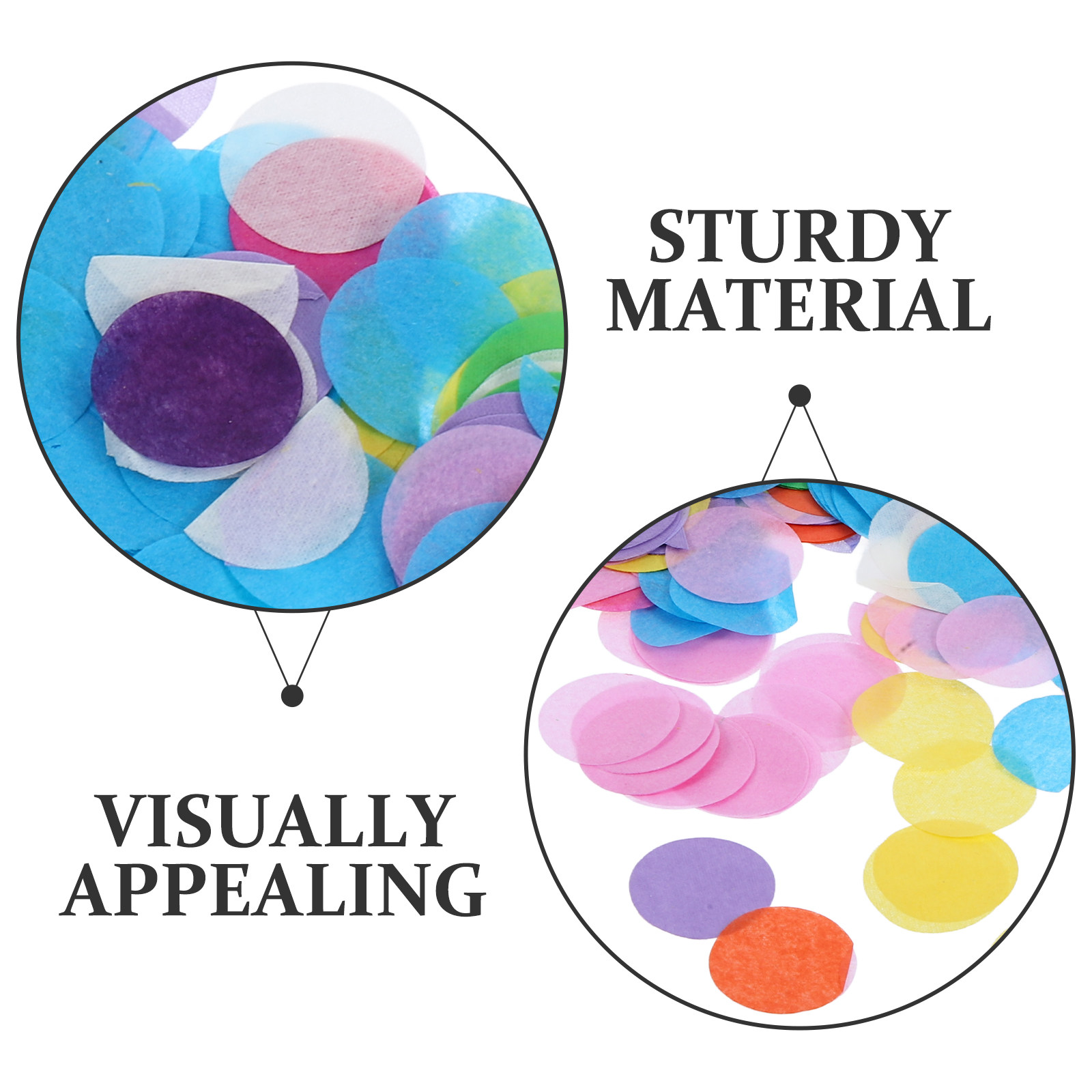5Packs Confetti Balloon Fillin - огляд і ціна Papercraft Supply Confetti