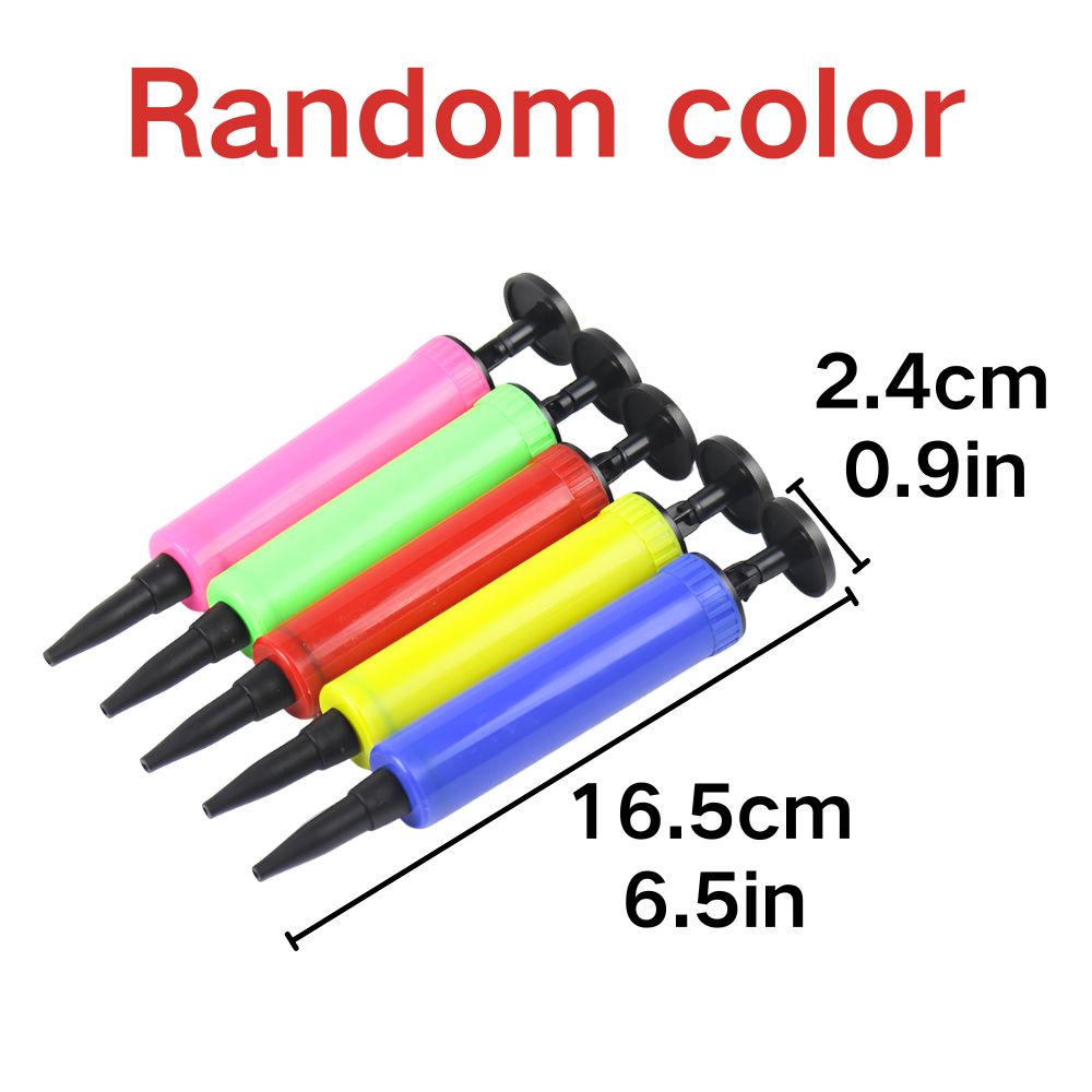 1/5/8pcs Bulk Mixed Color Hand - огляд і ціна Balloon Pump Hand