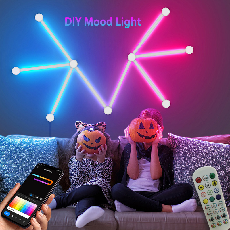 Smart RGB Wall Lamp, Bluetooth - огляд і ціна Neon Sign Party