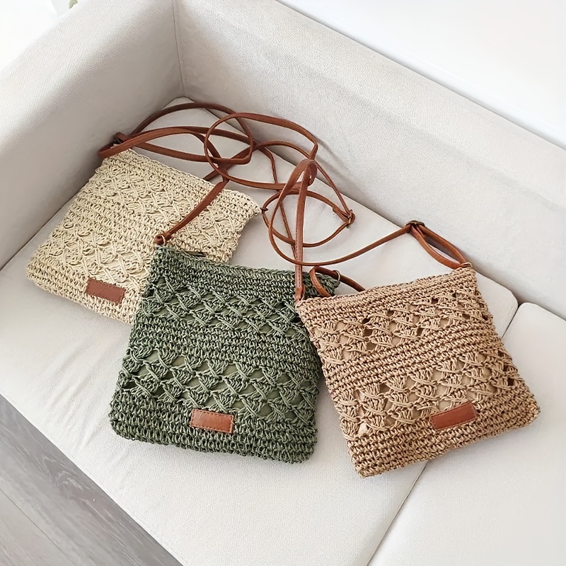Chic Handmade Paper Straw Cros - огляд і ціна Paper Straw Color
