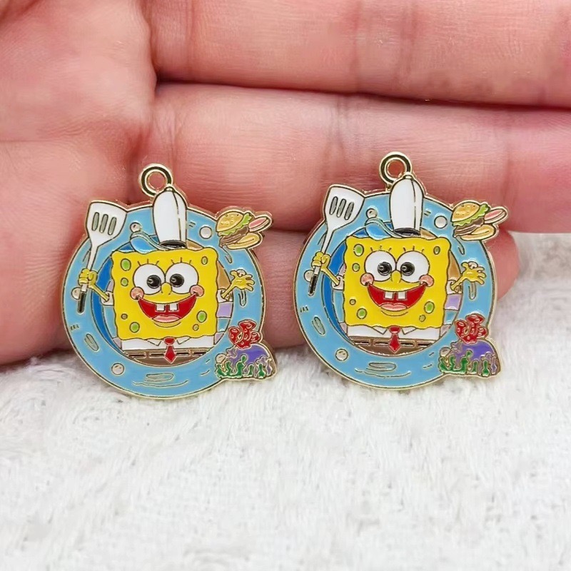 10pcs cartoon anime alloy oil  - огляд і ціна Party Favor Bag