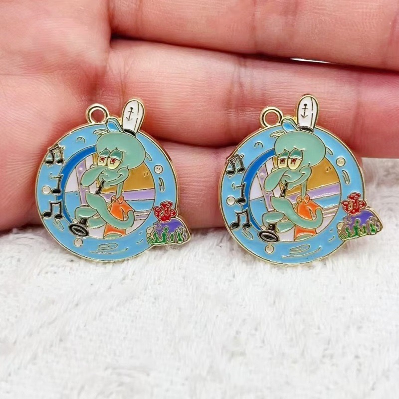 10pcs cartoon anime alloy oil  - огляд і ціна Party Favor Bag