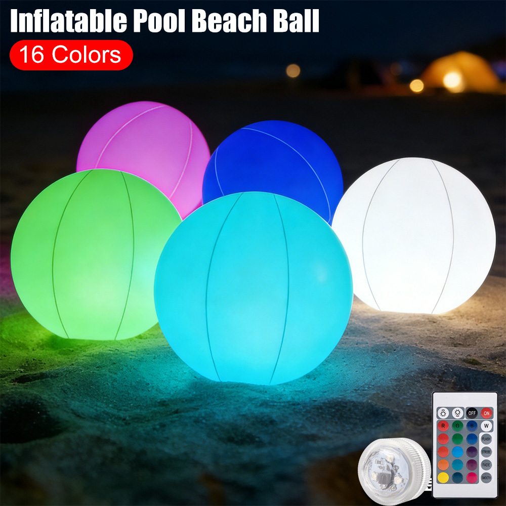 Inflatable Pool Beach Ball Lum - огляд і ціна Led Balloon Light