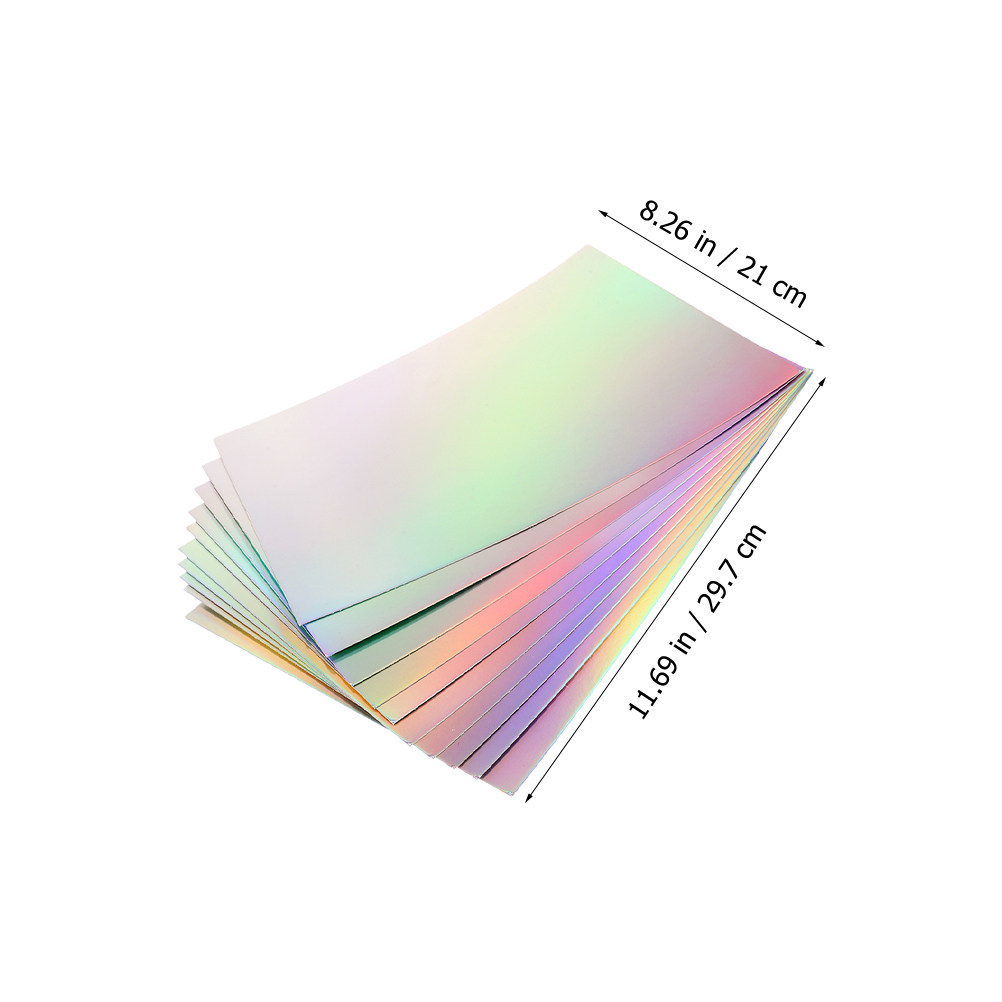 10Sheets Holographic Cardstock - огляд і ціна Papercraft Supply Invitation