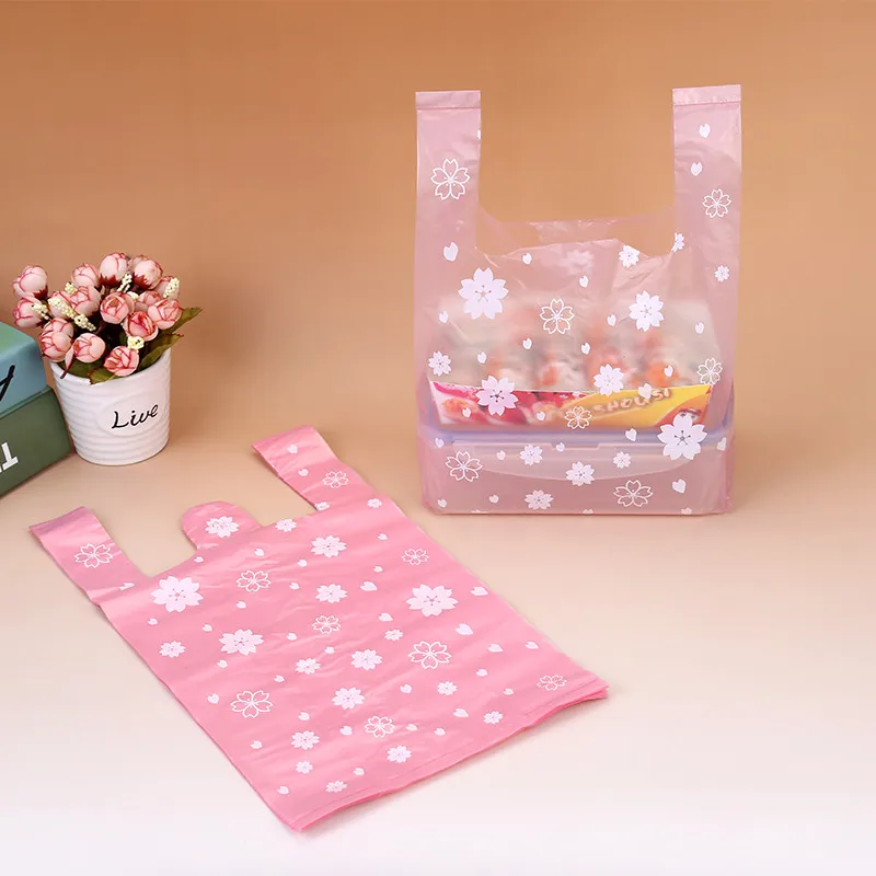 100Pcs/bag Pink Sakura Vest Ba - огляд і ціна Event Party Shop