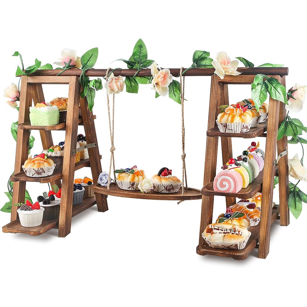 3 Tier Cupcake Stand with Swin - огляд і ціна Cupcake Stand Tier