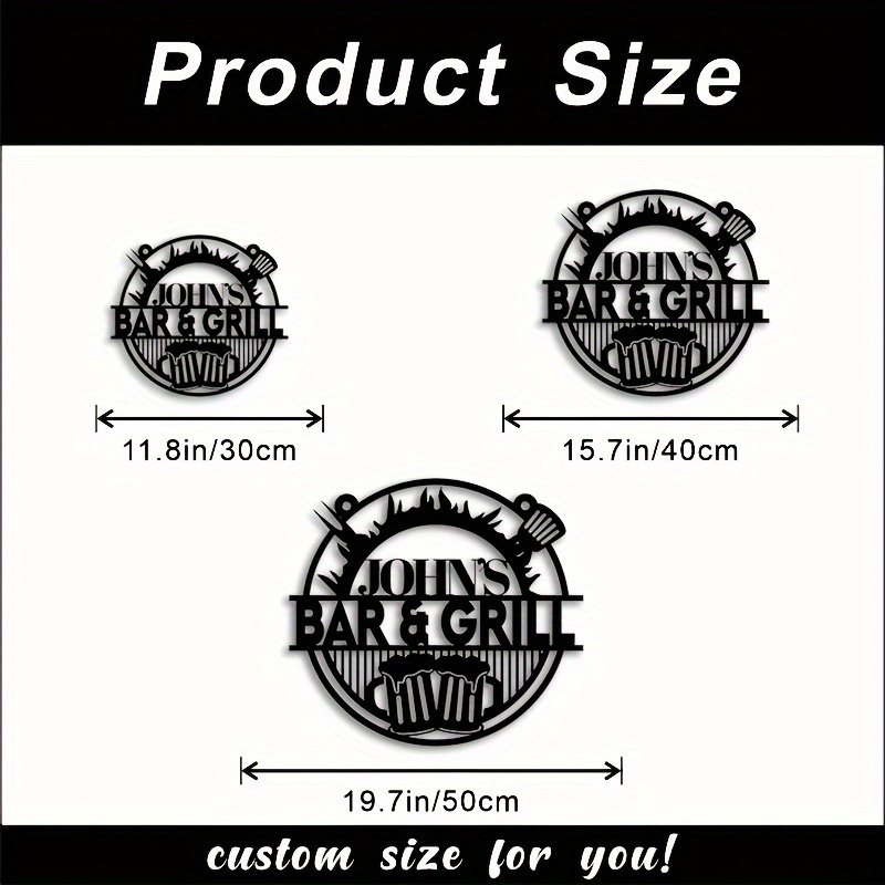 Customizable Wrought Iron Sign - огляд і ціна Eve Party