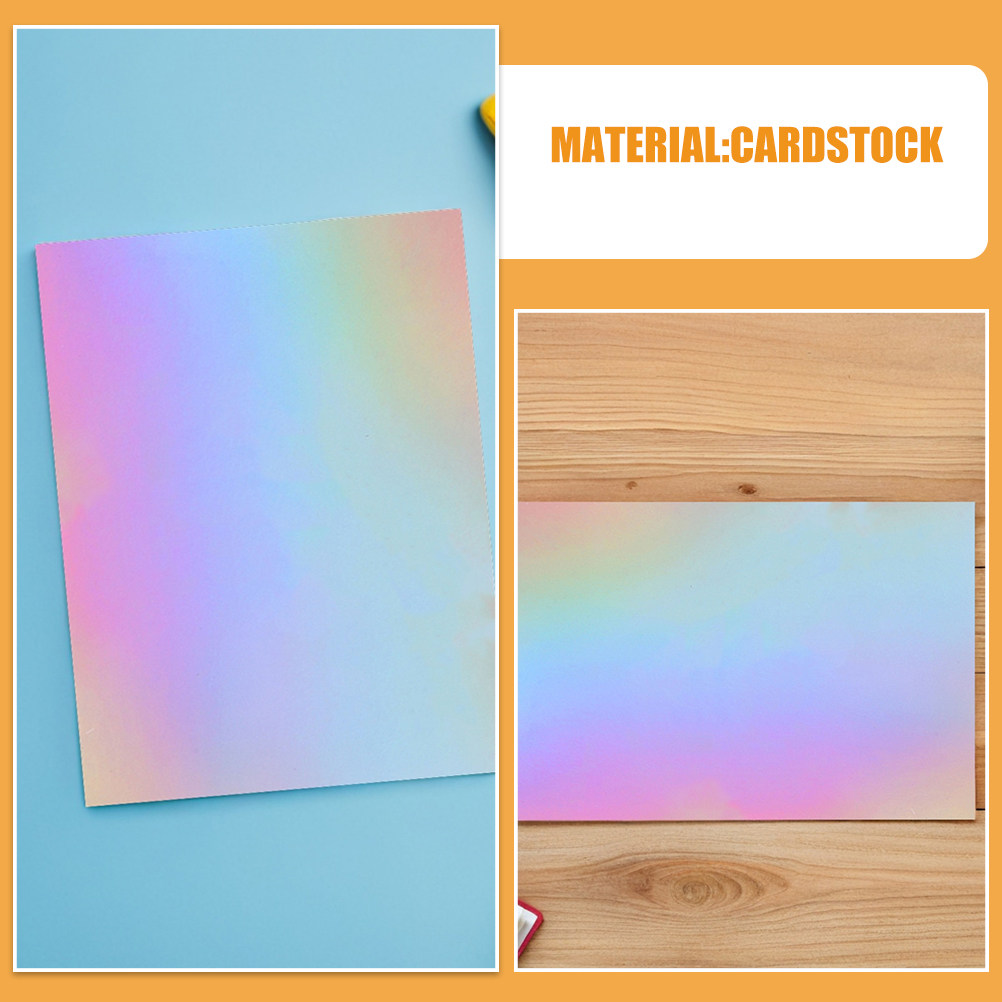 60Pcs Metallic Mirror Cardstoc - огляд і ціна Papercraft Supply Invitation