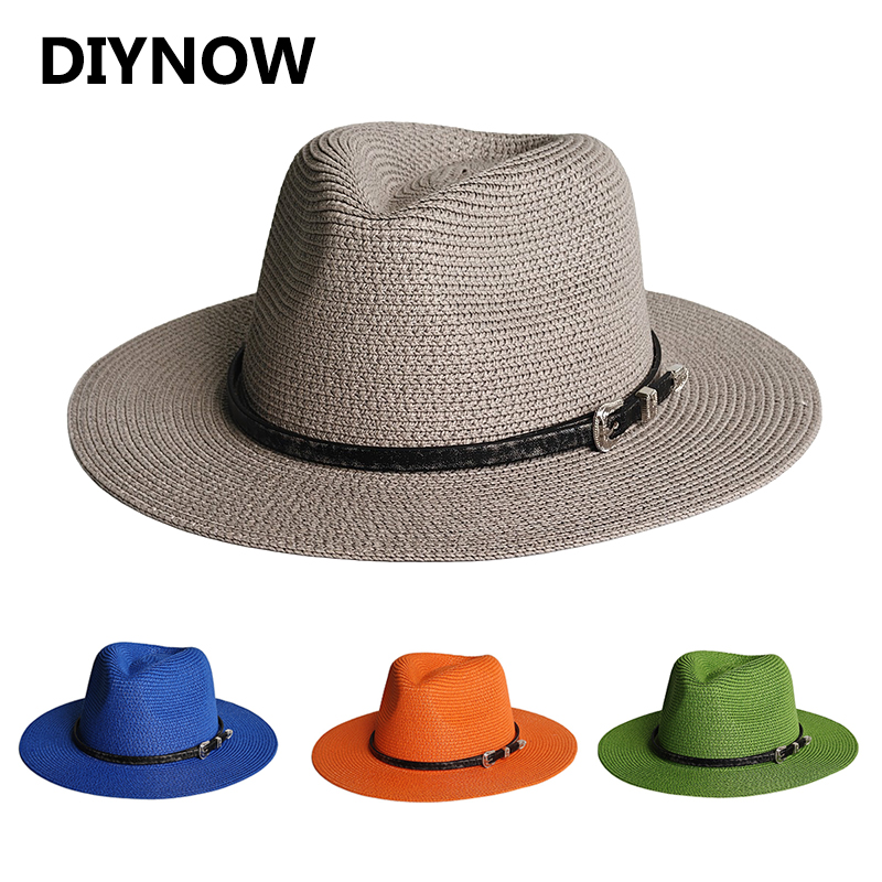 Classic Wide Brim Panama Hat f - огляд і ціна Paper Straw Color