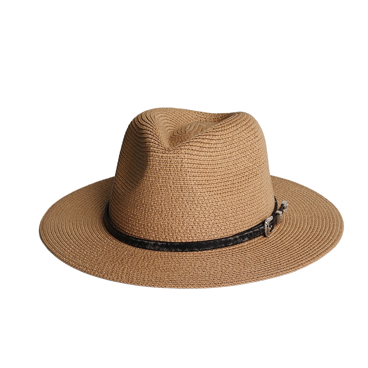 Classic Wide Brim Panama Hat f - огляд і ціна Paper Straw Color