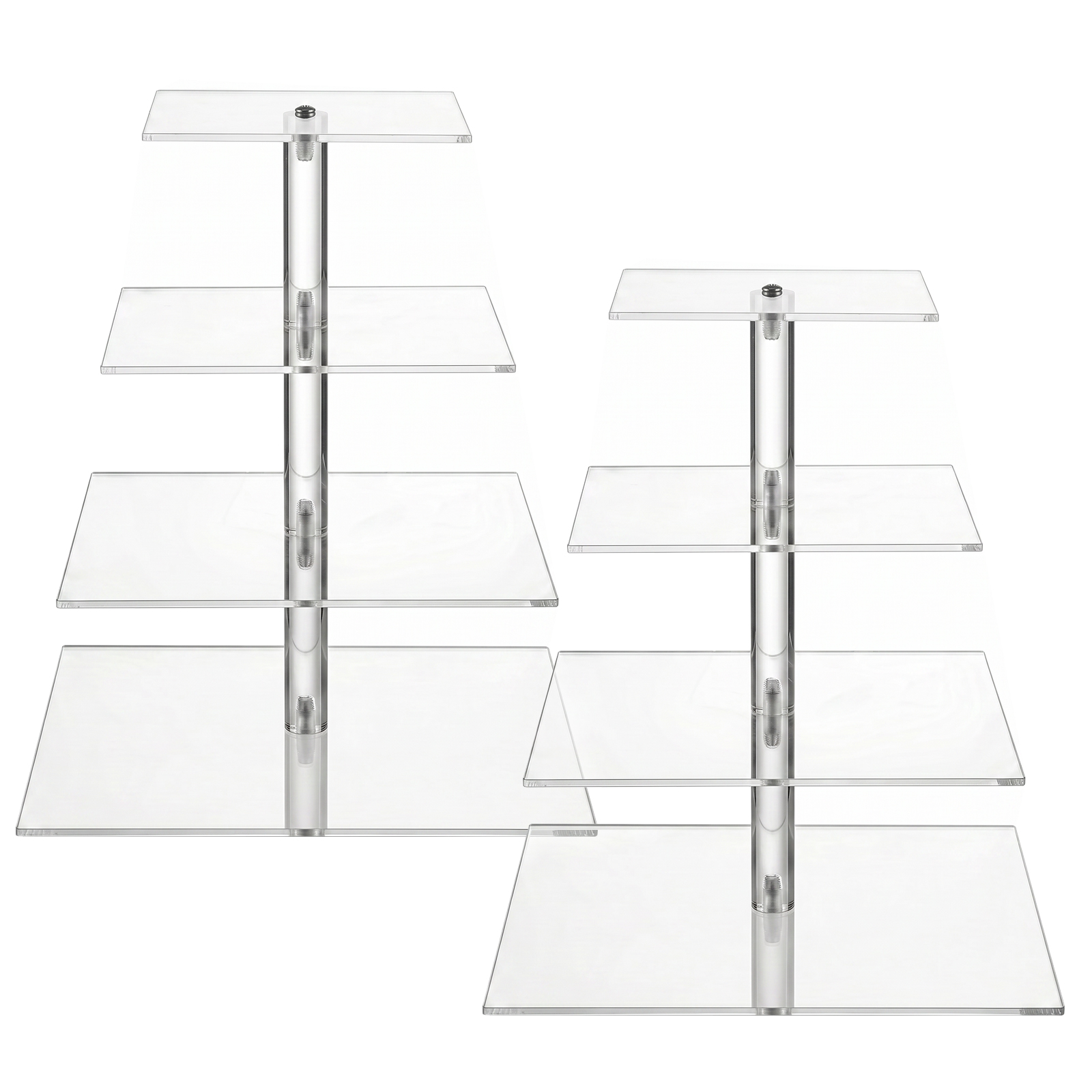 4 Tier Clear Cupcake Stand Cle - огляд і ціна Cupcake Stand Tier