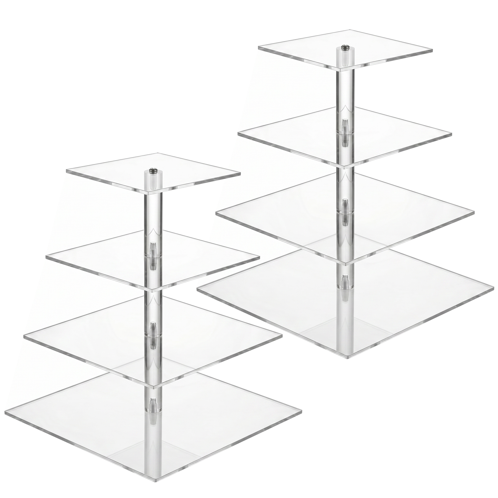 4 Tier Clear Cupcake Stand Cle - огляд і ціна Cupcake Stand Tier