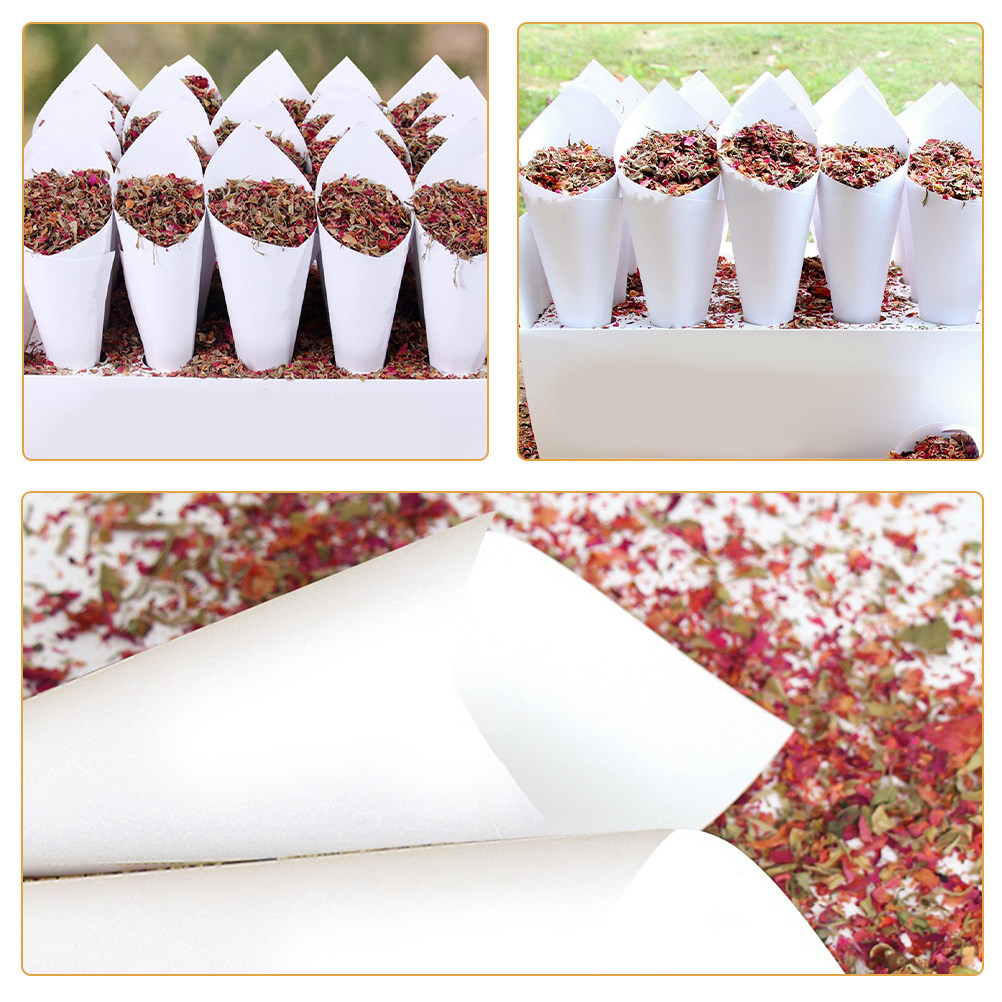 60Pcs Wedding Confetti Cones F - огляд і ціна Papercraft Supply Confetti