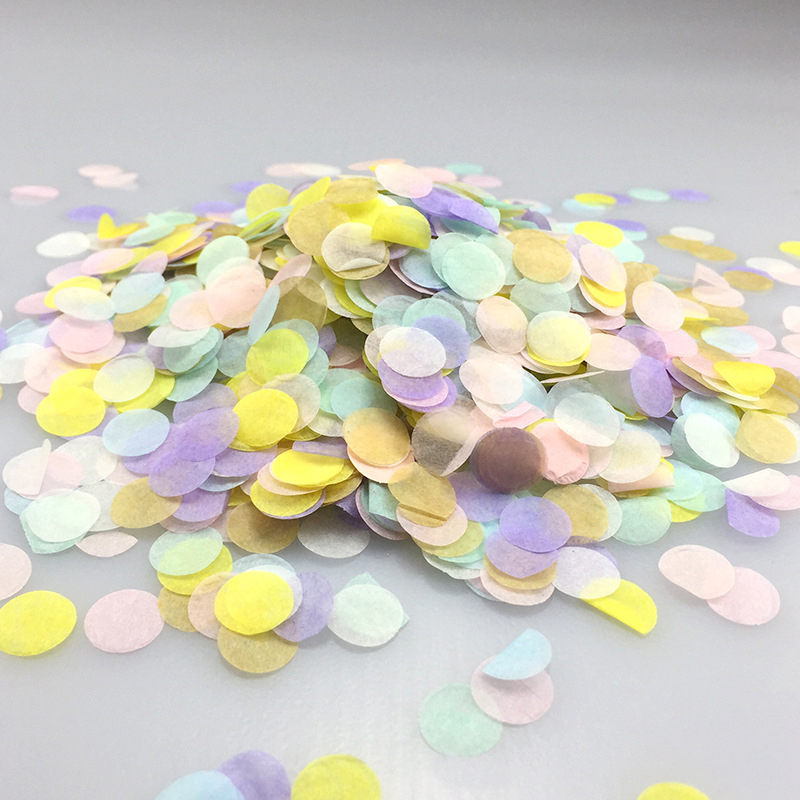 1000pcs/bag 1cm Paper Confetti - огляд і ціна Confetti Cannon Tube