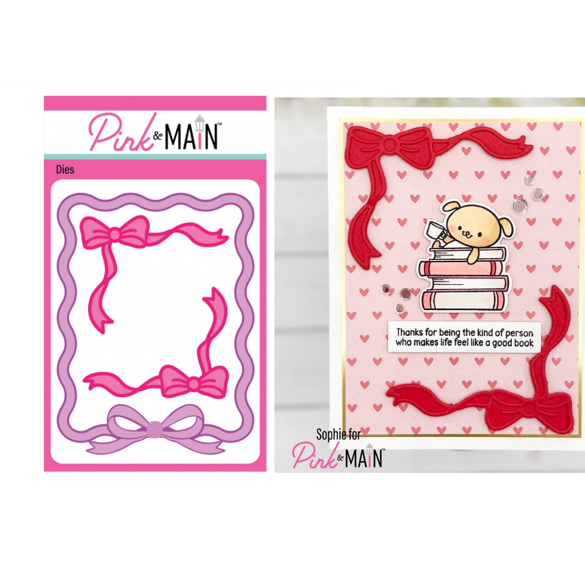 Ribbons and Bows Frames Metal  - огляд і ціна Papercraft Supply Ribbon