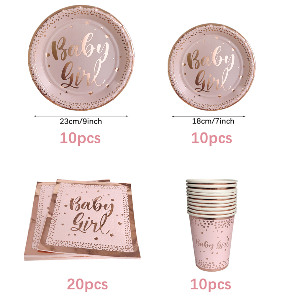 Rose Gold Party Disposable Tab - огляд і ціна Paper Straw Color