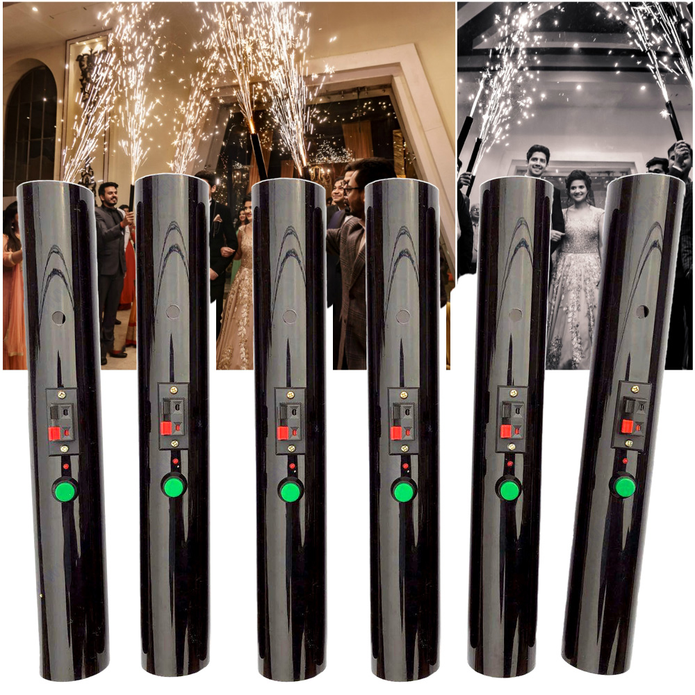 6pcs Hand Held Pyro Shooter Py - огляд і ціна Confetti Cannon Tube