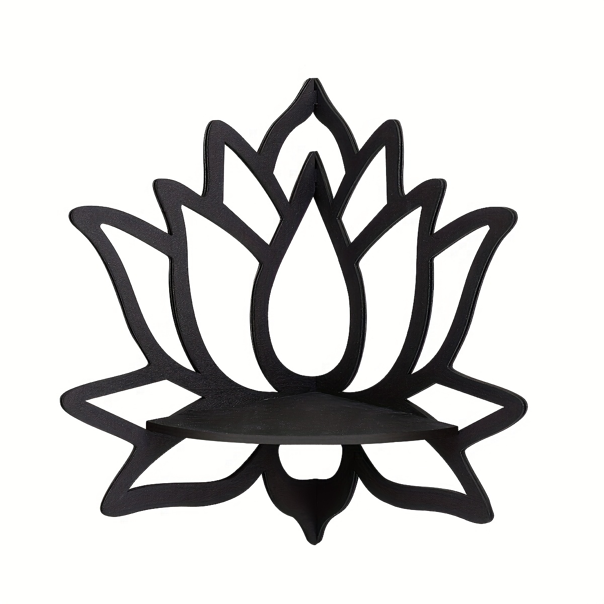 Lotus Corner Floating Shelf, H - огляд і ціна Flower Wall Panel