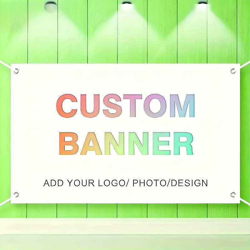 Customizable Photo Banners wit - огляд і ціна Eve Party