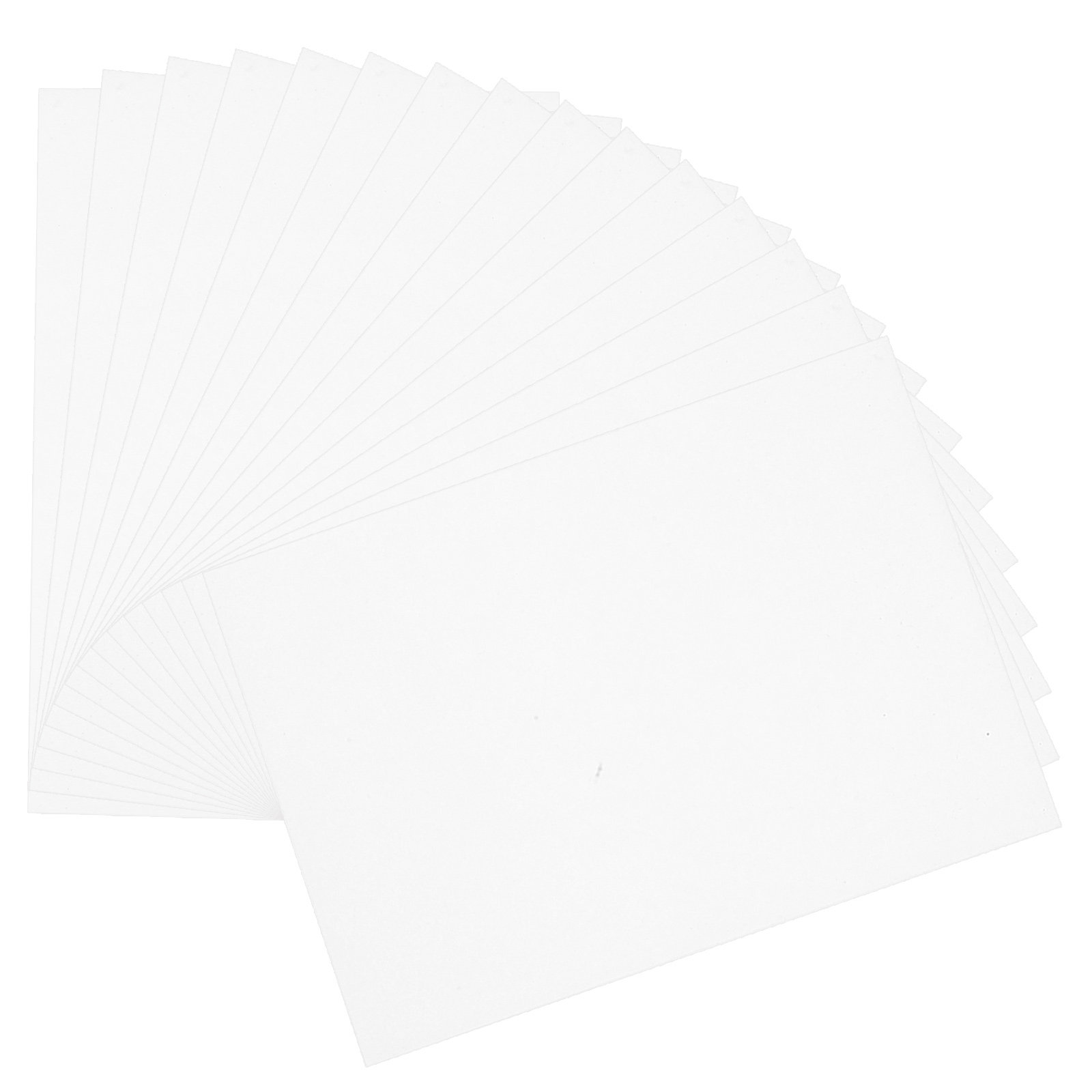 50Pcs White Thick Cardstock Sh - огляд і ціна Papercraft Supply Invitation