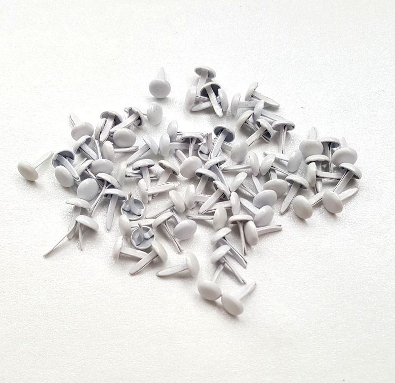 500pcs 5mm White Metal Brads f - огляд і ціна Papercraft Supply Invitation