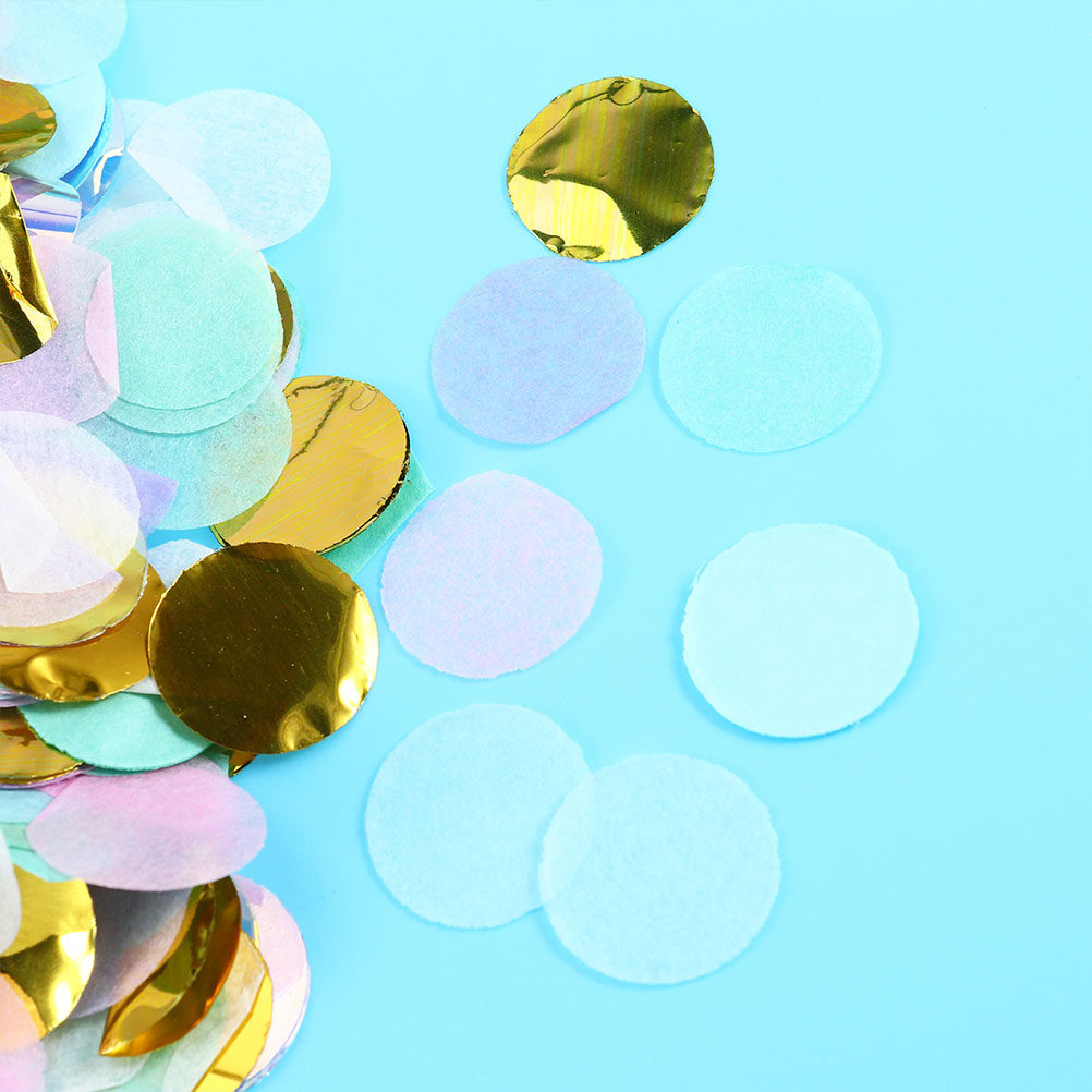 1Pack 50G Elegant Round Paper  - огляд і ціна Papercraft Supply Confetti