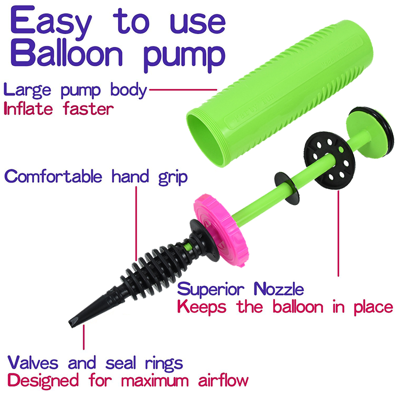 1Pc Balloon Pump Plastic Hand  - огляд і ціна Balloon Pump Hand